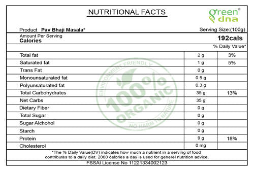 Organic Pav Bhaji Masala*