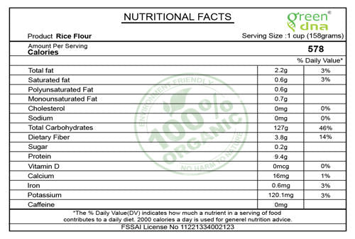 Organic Rice Flour